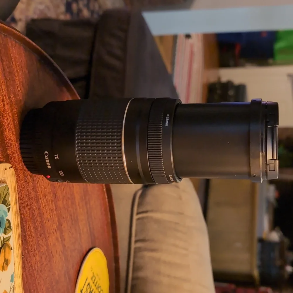 Canon EF 75-300mm f/4-5.6 III Telephoto Zoom Lens (Used, Like New, No Box)
